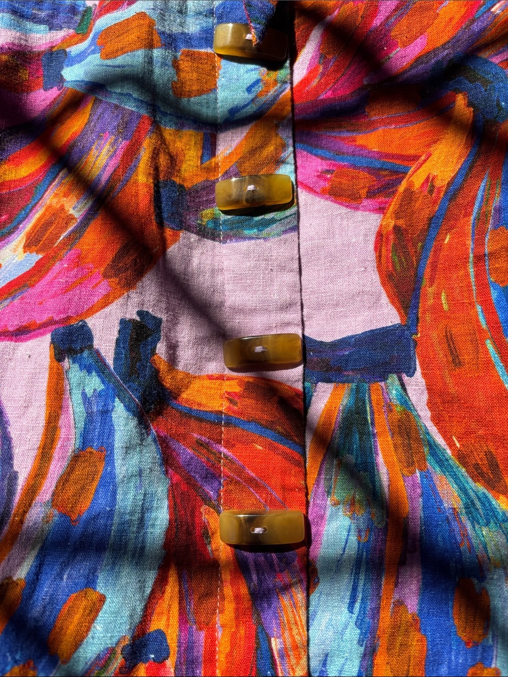 Farm Rio Bananas Mini dress size medium, adjustable straps - Picture 9 of 10